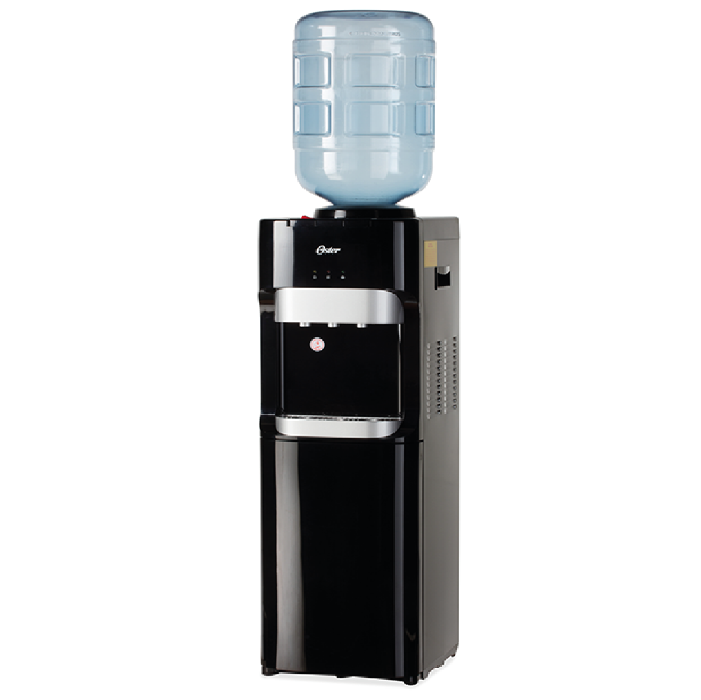 Refresca tu día con el Dispensador de Agua OS-WD2100 de Oster, eficiencia, diseño compacto y comodidad para tener agua fresca siempre a tu alcance.