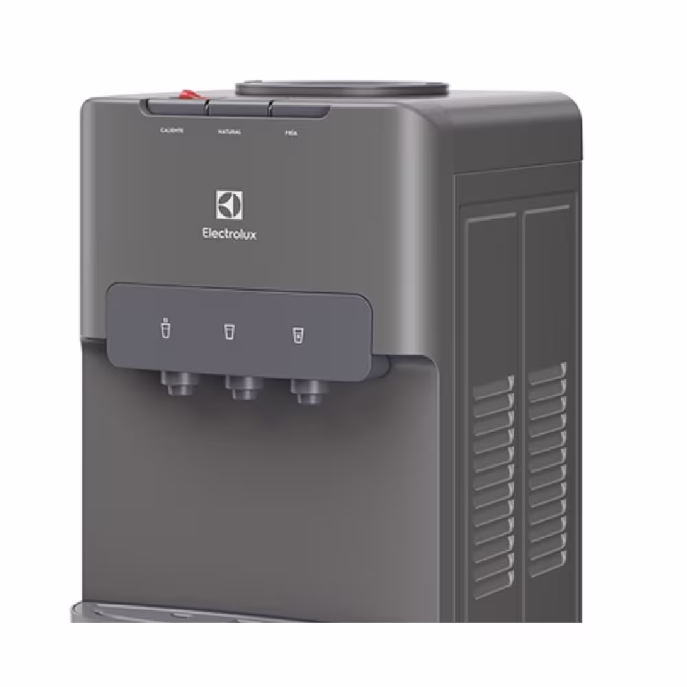 Disfruta de agua fresca al instante con el Dispensador de Agua ES11SR de Electrolux, eficiencia y diseño moderno para tu hogar.