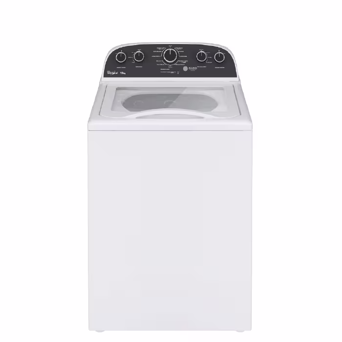 La Lavadora Whirlpool 7MWTW1955EW 19KG ofrece gran capacidad y eficiencia. ¡Ideal para grandes cargas de ropa!