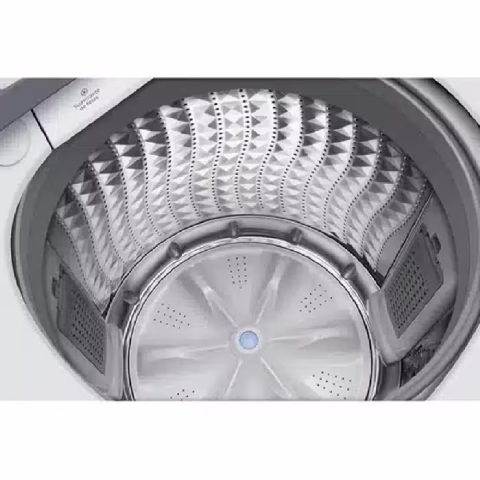 La Samsung WA19A3353GW 19 kg combina 8 ciclos avanzados, tecnología DualStorm y bloqueo para niños, brindando un lavado eficiente y seguro.