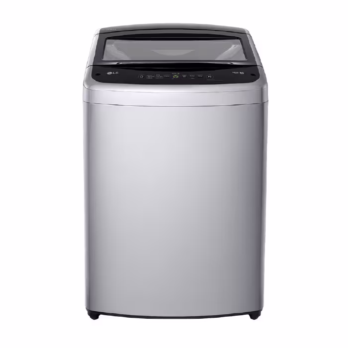 La Lavadora LG WT19DVTM 19KG tiene carga superior, gran capacidad y tecnología Inverter para un lavado eficiente y económico.