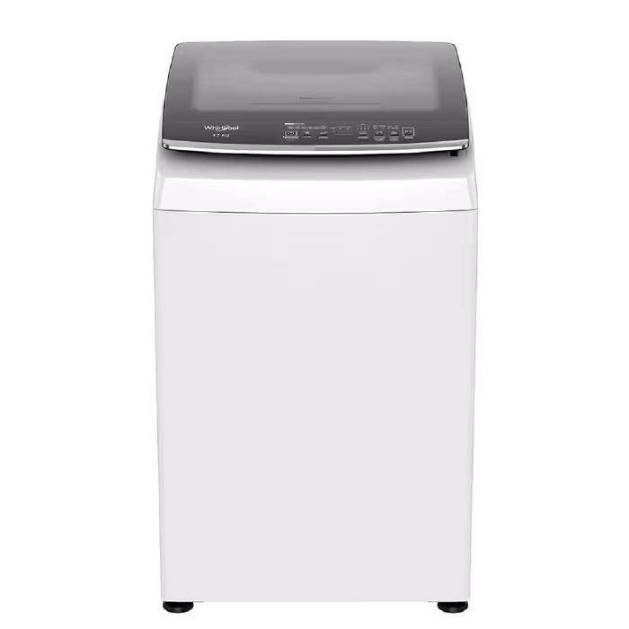 La Lavadora Whirlpool WW17KBAHLA 17KG ofrece 7 ciclos, ahorro de agua y remoción de manchas. ¡Eficiente y moderna!