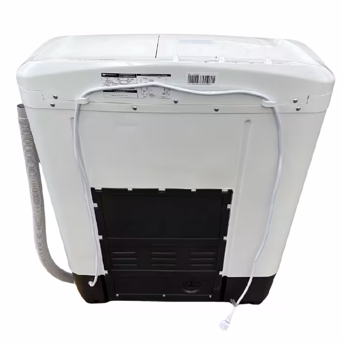 La lavadora doble tina WWTB07M7MUWW sera tu aliada perfecta para el lavado de tus prendas, marca Westinhouse y capacidad de 7kg de lavado.