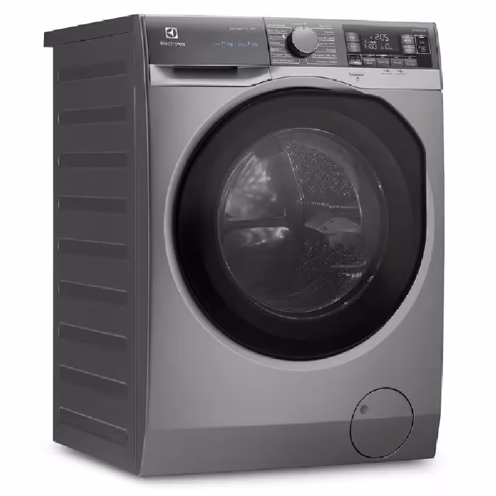 La Lavadora Secadora Electrolux EWDX11L32G 11 kg ofrece lavado y secado eficiente en un solo equipo, ideal para espacios pequeños.