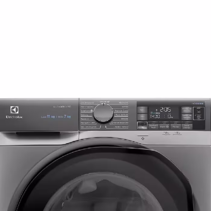 La Lavadora Secadora Electrolux EWDX11L32G 11 kg ofrece lavado y secado eficiente en un solo equipo, ideal para espacios pequeños.