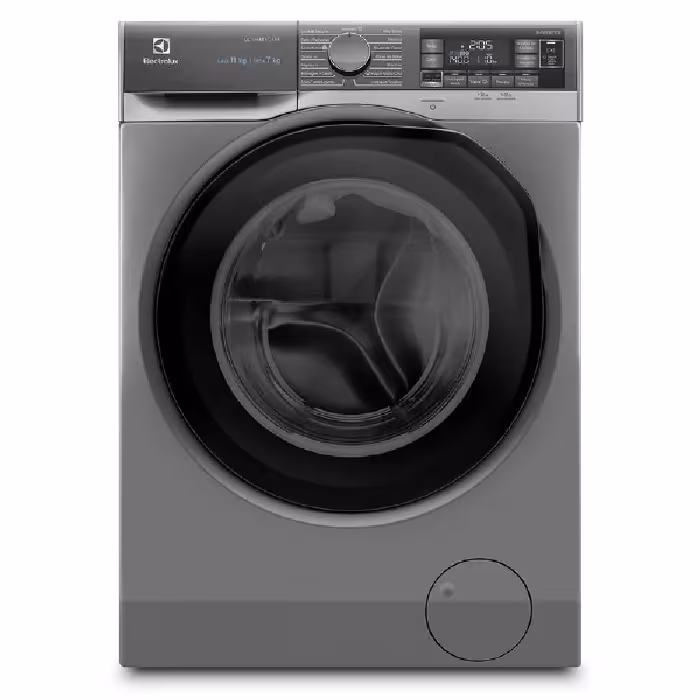 La Lavadora Secadora Electrolux EWDX11L32G 11 kg ofrece lavado y secado eficiente en un solo equipo, ideal para espacios pequeños.