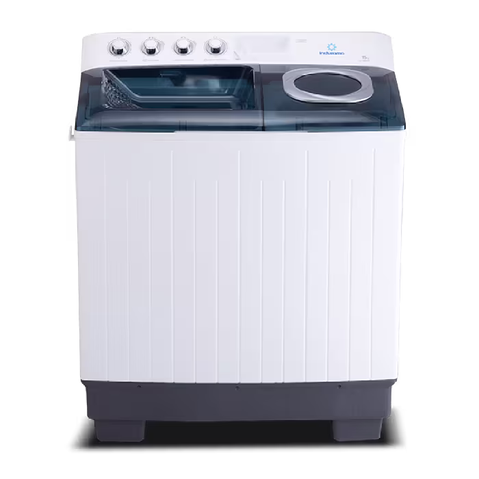 La Lavadora Semiautomática Indurama LRI-15BLSA 15 kg ofrece centrifugado plus y filtro atrapa pelusas. ¡Eficiencia y practicidad en blanco!