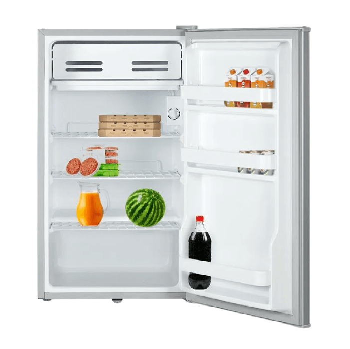 ¡Frescura al instante! La Mini Nevera Bar ERD90G6HRG 90L de Electrolux, compacta y moderna, ideal para mantener tus bebidas siempre frías.