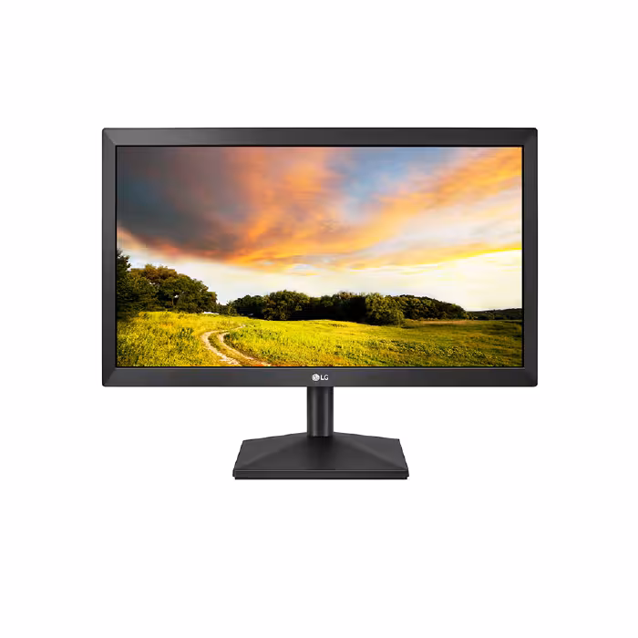 Visualiza todo con claridad en el monitor LED de 20" LG. Compacto, eficiente y perfecto para tu espacio de trabajo o estudio.