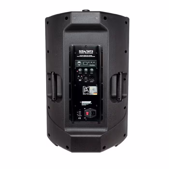 Vibra con el Parlante Profesional Beta 3 N15A de 300 W sonido claro, diseño compacto y versatilidad para elevar cada presentación o evento con estilo.