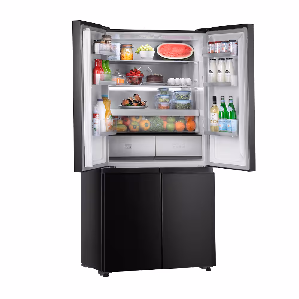 La refrigeradora Indurama RI-880i Cross Door combina gran capacidad y diseño moderno. Equipada con tecnología eficiente y amplio espacio.