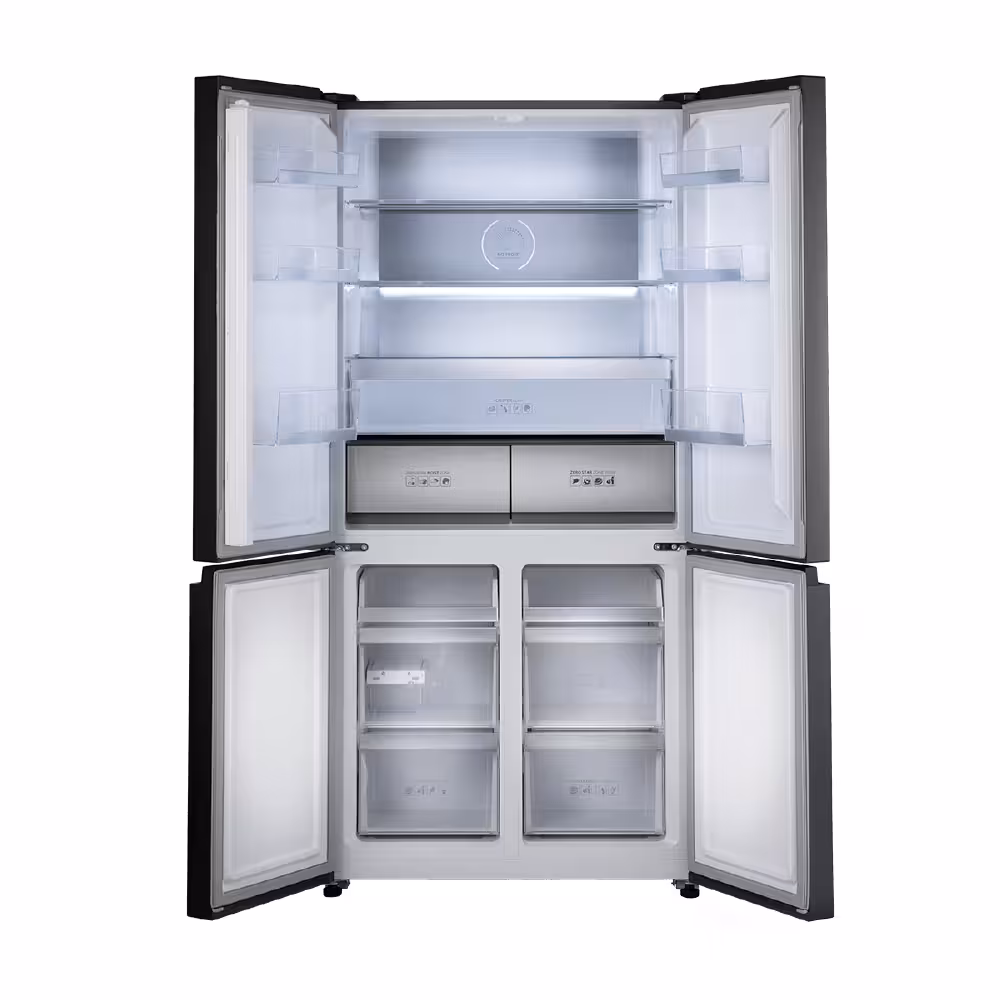 La refrigeradora Indurama RI-880i Cross Door combina gran capacidad y diseño moderno. Equipada con tecnología eficiente y amplio espacio.