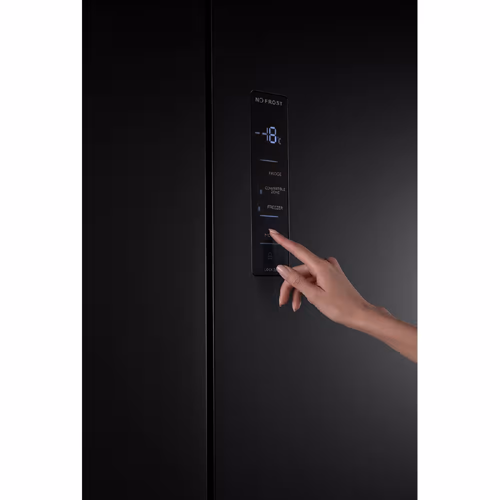 La refrigeradora Indurama RI-880i Cross Door combina gran capacidad y diseño moderno. Equipada con tecnología eficiente y amplio espacio.