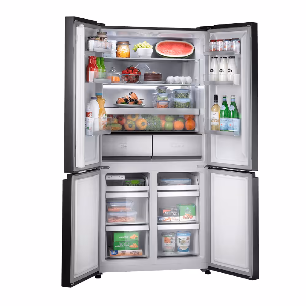 La refrigeradora Indurama RI-880i Cross Door combina gran capacidad y diseño moderno. Equipada con tecnología eficiente y amplio espacio.