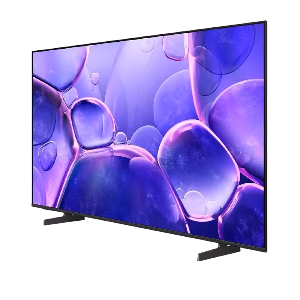 Samsung UN50DU7000PCZE de 50", resolución 4K UHD, HDR10+, procesador Crystal 4K, sistema Tizen, sin bordes, ideal para cine en casa.