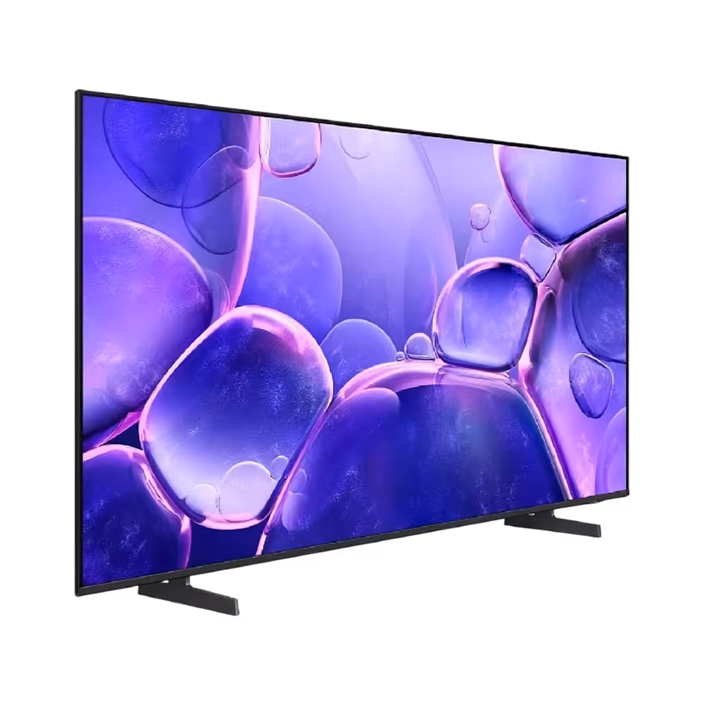 Samsung UN50DU7000PCZE de 50", resolución 4K UHD, HDR10+, procesador Crystal 4K, sistema Tizen, sin bordes, ideal para cine en casa.