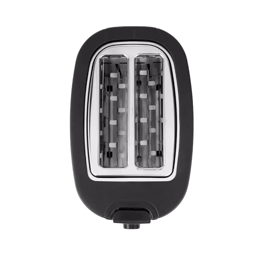 Tostadora ITSNE-24 de Indurama 750W, con 7 niveles de tostado, funciones de descongelar y recalentar, y bandeja recogemigas.