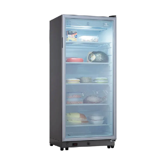La Vitrina Frigorífica CVI-520 AVANT de Indurama ofrece 520L de capacidad, eficiencia energética y diseño ideal para exhibir productos frescos.